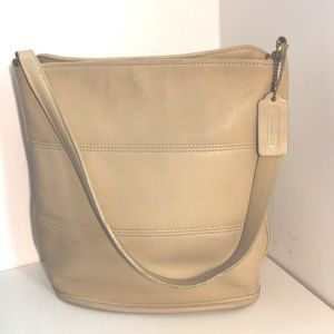 Coach Cream Color Vintage Bag